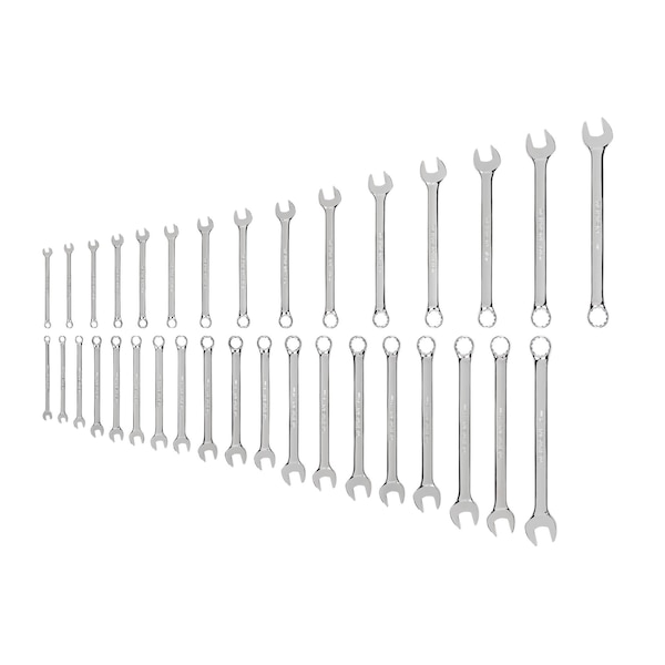 Tekton Combination Wrench Set, 34-Piece (1/4 - 1 in., 6 - 24 mm) WCB90302 - main